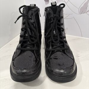 Ugg Robley Glitter Boots Black Youth 6